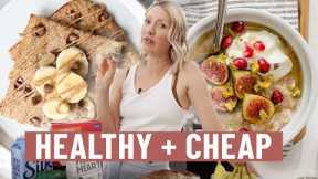 EASY HEALTHY Breakfast Recipes that are CHEAP (Healthy Eating Shouldn't Make You Go Broke!)