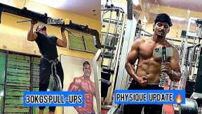 #telugu #telugufitness VLOG// Pull Workout 30KG Pullups 😤And Introducing My Brother @Mr Madhav 😇