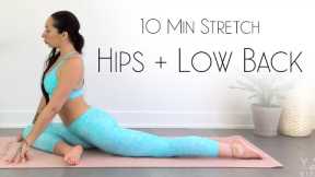 10 Minute Yoga for Hip and Lower Back Tension Relief