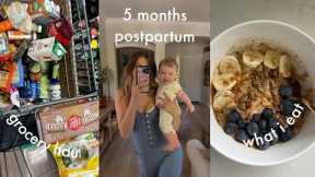 vlog: grocery haul, healthy eating, baby updates