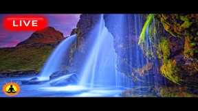 🔴 Sleep Music 24/7, Meditation Music, Calming Music, Sleep, Relaxing Music, Study, Flowing River