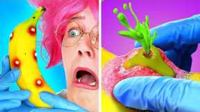Cucumber PIMPLES! DON’T TOUCH💩 *Medical gadgets and hacks*