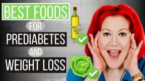 12 Dietitian Approved BEST Foods for Prediabetes | THESE Foods Lower Blood Sugar FAST