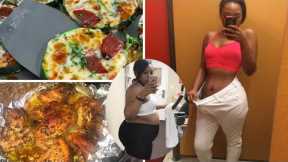 -100LBS. WEIGHT LOSS | WHAT I EAT IN A DAY TO LOSE WEIGHT  + FIRST TIME TRYING AN AIR FRYER!