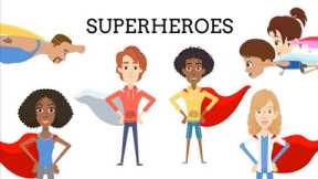 Gym Shorts- Superheroes of Health-Related Fitness