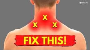How to Quickly Relieve Pain at the BASE OF THE NECK