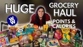 HUGE HEALTHY MEIJER GROCERY HAUL | My Weight Loss Journey | WW (WeightWatchers) Points & Calories