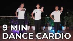 FUN 9 MIN DANCE CARDIO WORKOUT | Fitness Heroes