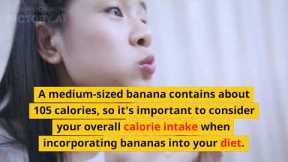 Bananas are good for health