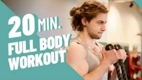 20 Min Full Body Workout Routine for Beginners| At Home| Health and Fitness