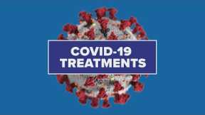 What are the 4 main treatments for COVID-19?