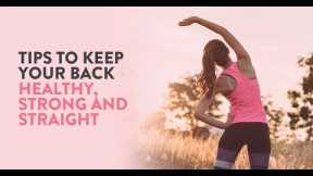 How to get Healthy Back at home with Exercise Day 2|Healthy back Exercises
