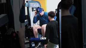 Brutal leg extensions #gym #gymrat #gymmotivation #fitness #workout #shorts #fyp