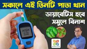 Chew These 3 leaves, Diabetes & High BP will be Normal.ডায়াবেটিস ও প্রেসার কম করে এই তিনটি পাতা ।