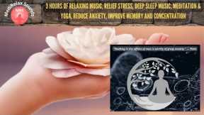 3 hours of Relaxing Music, Relief Stress, Deep sleep music, Meditation, Reduce Anxiety, Focus.