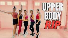 RIP Upper Body Strength Workout | Tone & Sculpt | MUSIC DRIVEN 🔥