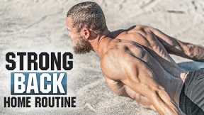 NO GYM FULL BACK WORKOUT AT HOME | NO EQUIPMENT NEEDED