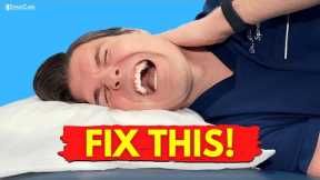 How to Instantly Relieve Neck Pain From Sleeping Wrong