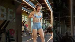 abs stronger than your bf  #abs #fitness #shorts
