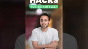 5 Hacks for Better Sleep (2022) #shorts