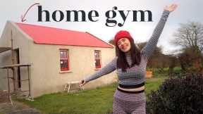We built a COTTAGE to workout in (and my 2024 FITNESS GOALS!)
