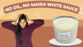 No Oil, No Maida White Sauce | Weightloss White Sauce Pasta | High Protein Spianch Corn Sandwich