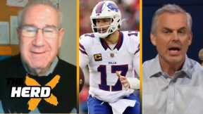 THE HERD | Josh Allen will be key to lead Bills beat Dolphins to win AFC East title - Colin claims