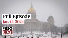 PBS News Weekend full episode, Jan. 14, 2024