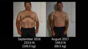 Time-Lapse Weight Loss Transformation
