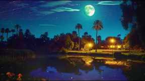 Relaxing sleep music helps reduce stress and eliminate negative thoughts