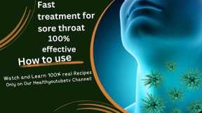 : Natural Remedies for Soothing Sore Throats | Herbal Medicine Treatment🌿✨