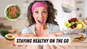 WHAT I EAT ON THE ROAD | EASY SNACKS & MEALS 🍍