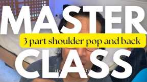 3 part Master Class Back Crack whole spine (TikTok yoga stretch for upper lower mid and SHOULDER)
