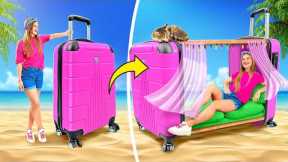 GENIUS TRAVEL HACKS FOR PARENTS || USEFUL CAMPING TIPS