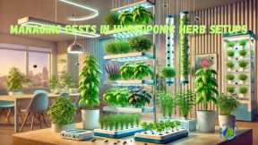Guide To Managing Pests In Hydroponic Herb Setups