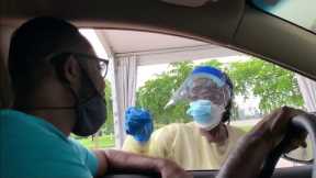 A look inside ramped up COVID testing as virus numbers spike again