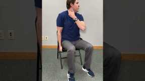Instant Stiff Neck Relief #Shorts