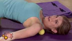 Self Massage for Upper Back & Neck Pain Relief | Yoga Tune Up