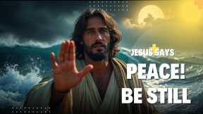 Peace! Be Still! Jesus Transforms Your Chaos Into Calm.  Healing Story for Anxiety and Better Sleep