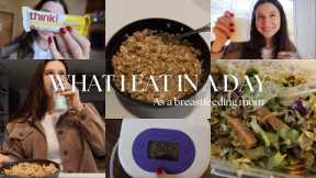 what I eat in a day while breastfeeding & pumping: trying to improve milk supply