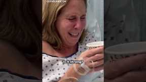 Woman smells for the first time after suffering with long COVID for two years #Shorts