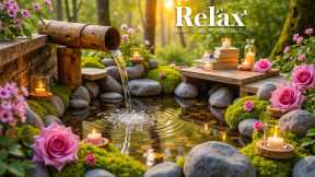 Peaceful Piano + Water Sounds 🌿 Ease Overthinking, Reduce Stress, Sleep Sounds for Deep Inner Peace