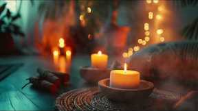 Candlelight and relaxing music can help reduce stress and anxiety and promote mental healing.