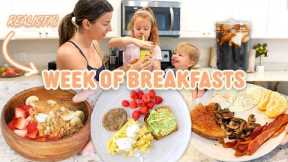 What I ACTUALLY Feed My Kids for Breakfast | Easy + Healthy Morning Ideas