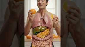Orange Digestion Explained 🍊 | Inside Your Body | 3D Animation