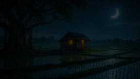 Relaxing Music – Release Overthinking, Reduce Stress With the Sounds of Crickets and Frogs