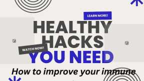 How to Boost Your Immune System Naturally | 7 Healthy Hacks That Work 