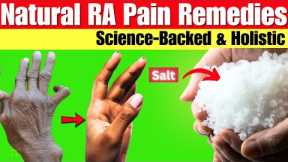 The Best Natural Remedies For Arthritis Relief  (You’ll Be Shocked)