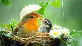 Morning Birdsong in the Rain 🌧️🕊️ Relax Instantly, Reduce Stress, and Calm Your Mind Naturally